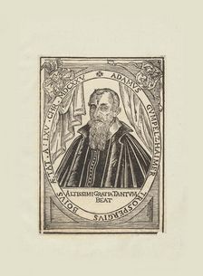 Portrait of the composer Adam Gumpelzhaimer (1559-1625), 1625. Creator: Anonymous