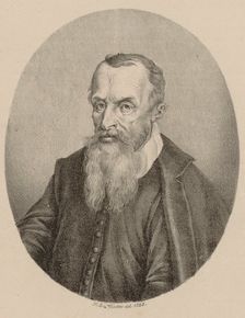 Portrait of the composer Adam Gumpelzhaimer (1559-1625), 1820