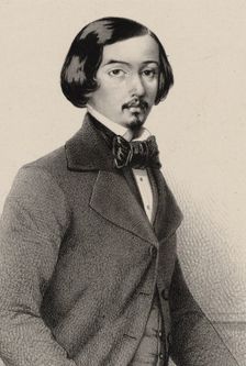 Portrait of the composer Adolphe Fumagalli (1828-1856), 1849