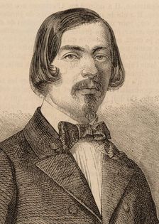 Portrait of the composer Adolphe Fumagalli (1828-1856), 1855