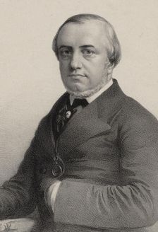 Portrait of the composer Adolphe Le Carpentier (1809-1869). Creator: Anonymous