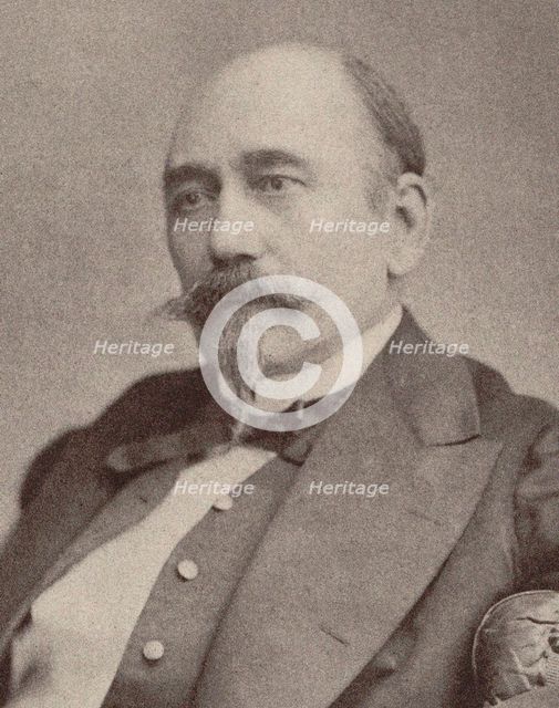 Portrait of the Composer Aimé Maillart (1817-1871). Creator: Anonymous.