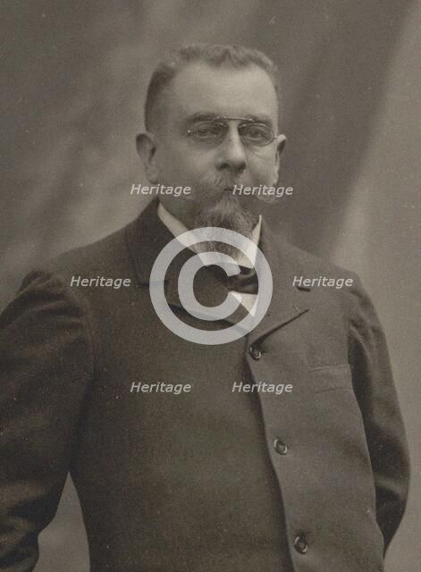Portrait of the composer Albert Lavignac (1846-1916). Creator: Anonymous.
