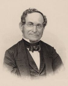Portrait of the Composer Albert Methfessel (1785-1869). Creator: Weger, August (1823-1892)