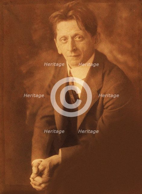 Portrait of the composer Alexander von Zemlinsky (1871-1942), 1915. Creator: Anonymous.