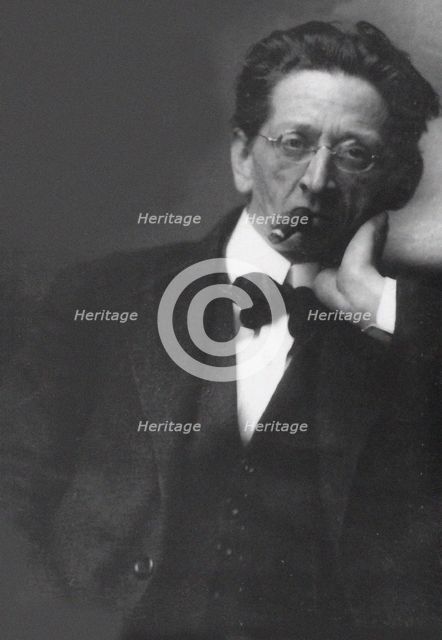 Portrait of the composer Alexander von Zemlinsky (1871-1942). Creator: Anonymous.