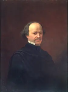 Portrait of the composer Alexander Dargomyzhsky (1813-1869), 1869. Artist: Volkov, Adrian Markovich (1827-1873)