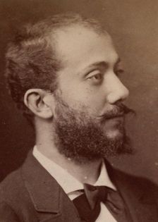 Portrait of the composer Alexandre Luigini (1850-1906) , 1900. Creator: Nadar, Gaspard-Félix (1820-1910)