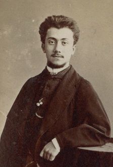 Portrait of the composer Alexandre Luigini (1850-1906). Creator: Nadar, Gaspard-Félix (1820-1910)