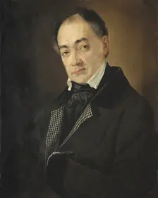 Portrait of the composer Alexey Nikolayevich Verstovsky (1799-1862), 1840s