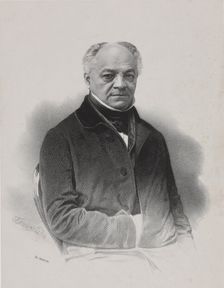 Portrait of the composer Alexey Nikolayevich Verstovsky (1799-1862), 1850s