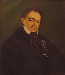 Portrait of the composer Alexey Nikolayevich Verstovsky (1799-1862), Mid of the 19th century