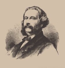 Portrait of the Composer Alfred Jaëll (1832-1882). Creator: Anonymous