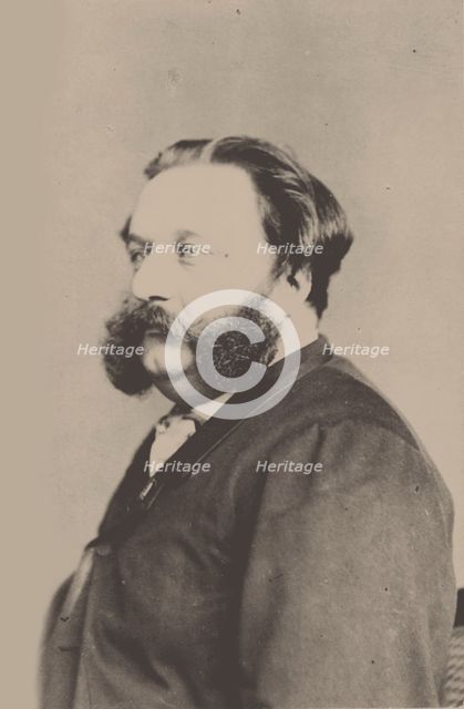 Portrait of the Composer Alfred Jaëll (1832-1882). Creator: Anonymous.