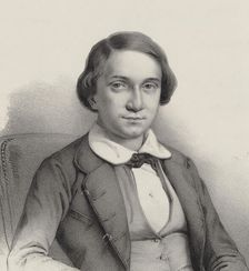 Portrait of the Composer Alfred Jaëll (1832-1882). Creator: Anonymous