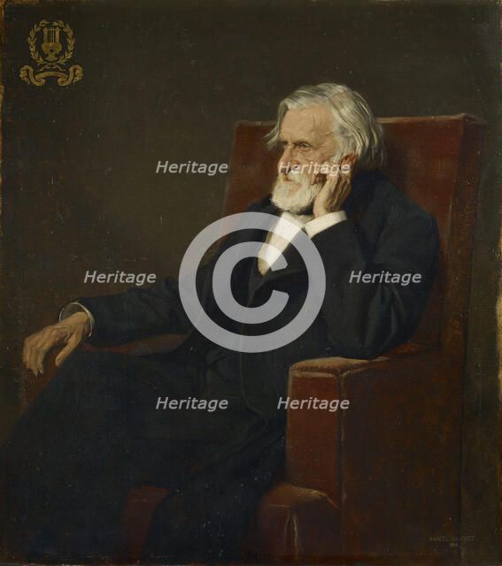Portrait of the composer Ambroise Thomas (1811-1896), 1895.