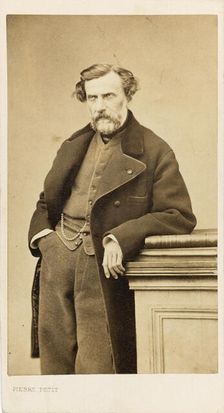 Portrait of the composer Ambroise Thomas (1811-1896). Creator: Petit, Pierre (1598-1677)