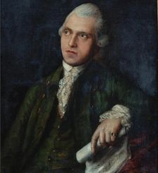 Portrait of the composer and violinist Antonín Kammel (1730-1784), c.1768. Creator: Gainsborough, Thomas (1727-1788)