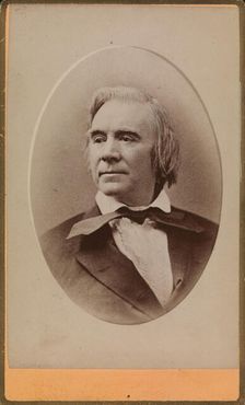 Portrait of the composer and violinist Ole Bull (1810-1880). Creator: Photo studio Fredrik Klems Efterfølger