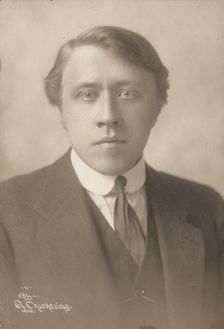 Portrait of the composer and conductor André Caplet (1878-1925), 1910. Creator: Photo studio Elmer Chickering, Boston