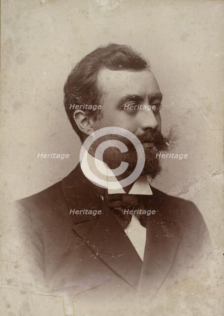 Portrait of the Composer and Organist Alfred Tofft (1865-1931), 1898. Creator: Anonymous.