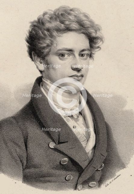 Portrait of the composer and pianist Henri Herz (1803-1888) , 1830.