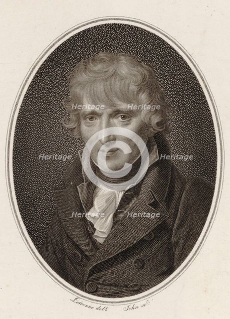 Portrait of the composer and pianist Josef Gelinek (1758-1825), 1820.