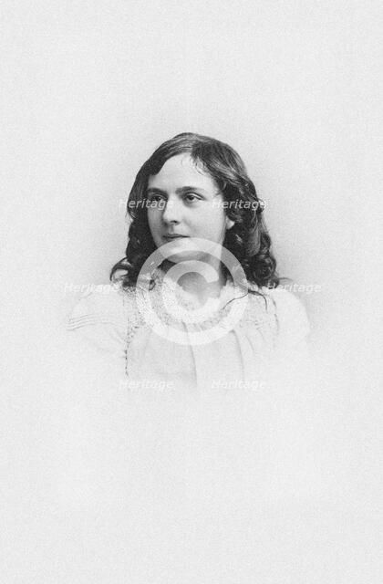 Portrait of the composer and pianist Teresa Carreño (1853-1917). Creator: Photo studio Emil Bieber, Hamburg  .