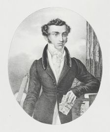 Portrait of the Composer and Poet Nicholai Alexandrovich Korsakov (1800-1820), 1820