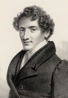 Portrait of the composer and singer Jean-Baptiste Chollet (1798-1892), 1835