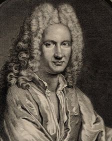 Portrait of the composer André Campra (1660-1744), 1725
