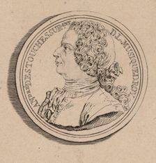 Portrait of the composer André-Cardinal Destouches (1672-1749), 1732