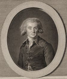 Portrait of the composer André Ernest Modeste Grétry (1741-1813), 1786