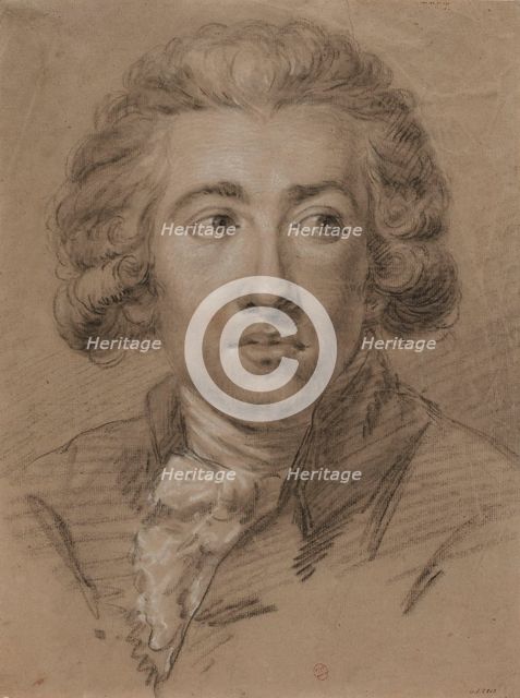Portrait of the composer André Ernest Modeste Grétry (1741-1813), 2nd Half of the 18th cen. Creator: Anonymous.
