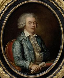 Portrait of the composer André Ernest Modeste Grétry (1741-1813), c. 1786-88. Creator: Cuylenburgh, Cornelis van (1758-1827)