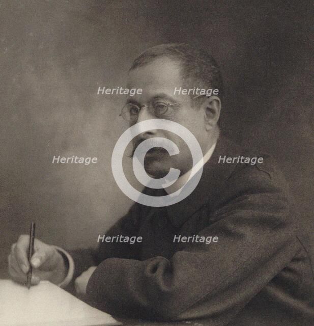 Portrait of the composer André Gedalge (1856-1926), 1910. Creator: Gerschel, Aaron (1832-1910).