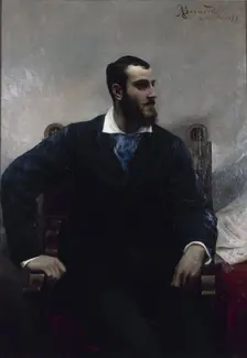 Portrait of the composer André Wormser (1851-1926), 1877