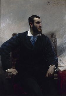 Portrait of the composer André Wormser (1851-1926), 1877