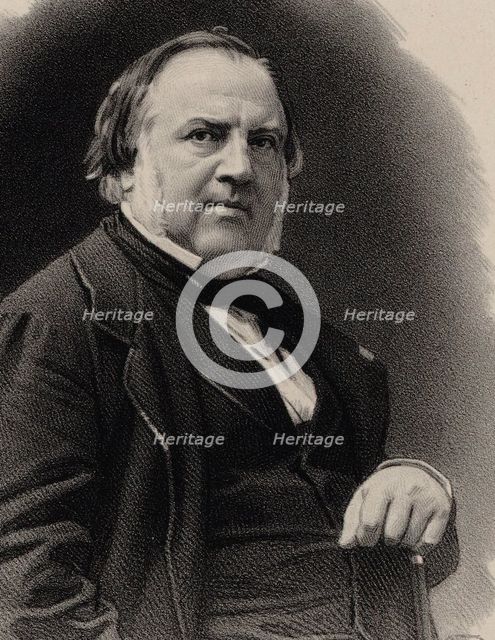 Portrait of the composer Antoine-Louis Clapisson (1808-1866), 1862.
