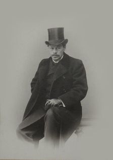 Portrait of the Composer Anton Arensky (1861-1906). Creator: Anonymous