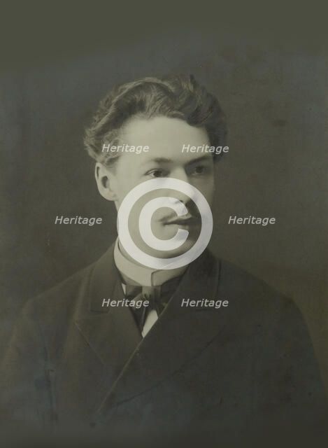 Portrait of the Composer Anton Arensky (1861-1906). Creator: Anonymous.