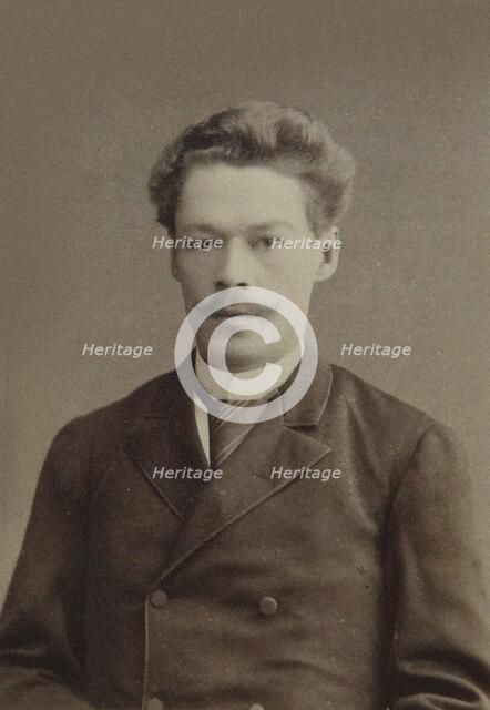 Portrait of the Composer Anton Arensky (1861-1906). Creator: Scherer, Nabholz & Co.  .