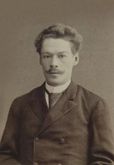 Portrait of the Composer Anton Arensky (1861-1906). Creator: Scherer, Nabholz & Co.