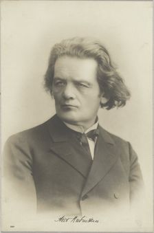 Portrait of the composer Anton Rubinstein (1829-1894), c. 1880
