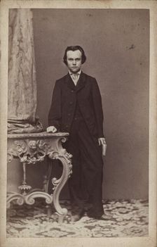 Portrait of the composer Anton Rubinstein (1829-1894). Creator: Photo studio Franz Schultz, Vienna