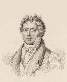 Portrait of the composer Anton Reicha (1770-1836), 1837. Creator: Dien, Claude-Marie-François (1787-1865)