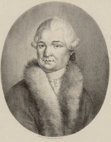 Portrait of the Composer Anton Schweitzer (1735-1787) , 1816. Creator: Winter, Heinrich Eduard von (1788-1825)