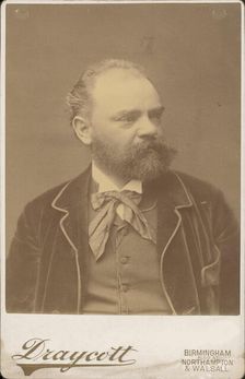 Portrait of the composer Antonin Dvorak (1841-1904), 1884-1885. Creator: Photo studio Draycott, Birmingham
