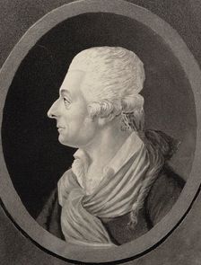 Portrait of the composer Antonio Sacchini (1730-1786), 1810. Creator: Quenedey, Edmé (1756-1830)