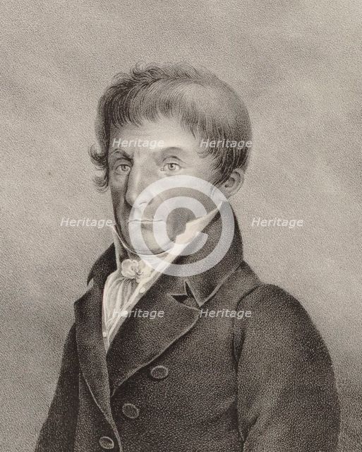 Portrait of the composer Antonio Salieri (1750-1825), ca 1835. Creator: Oehme, Franz (1812-1848).